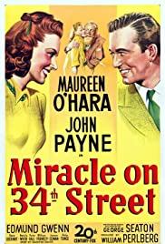 Miracle On 34th Street movie poster