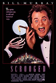 Scrooged movie poster